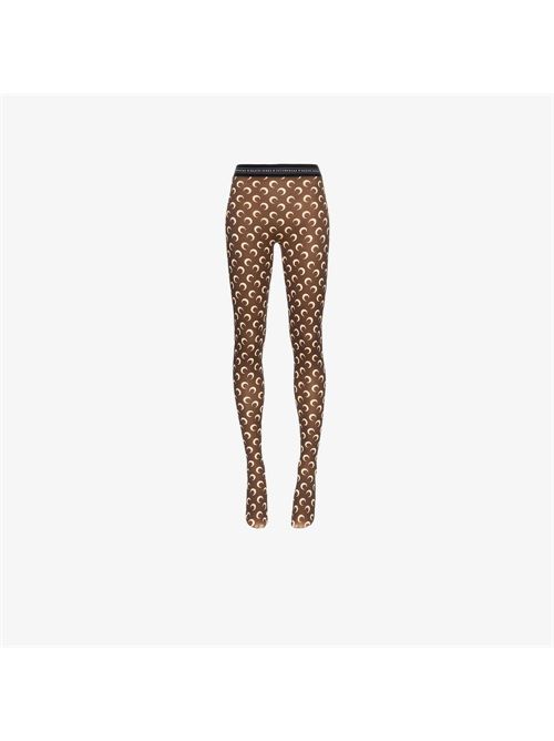  MARINE SERRE | JE10FW18LEGGINGBROWN